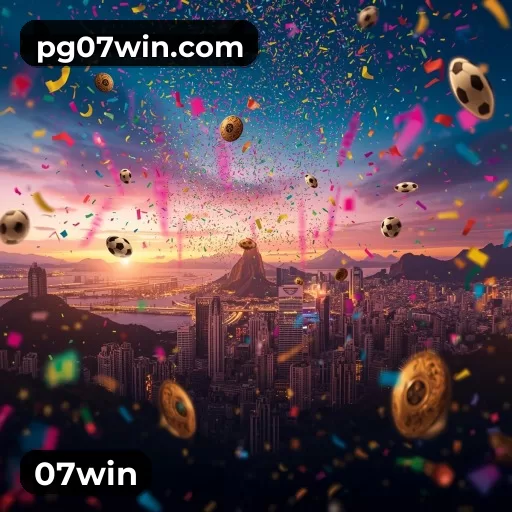 Pacote de boas-vindas ao criar conta na 07win